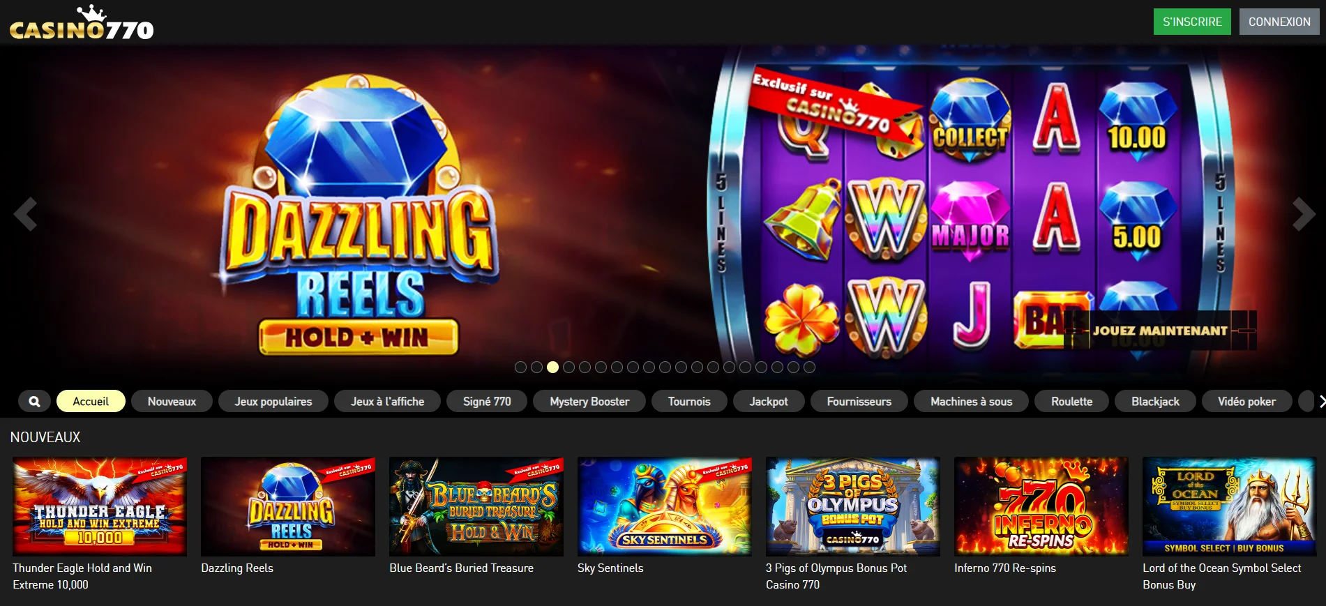 Aperçu de Casino 770